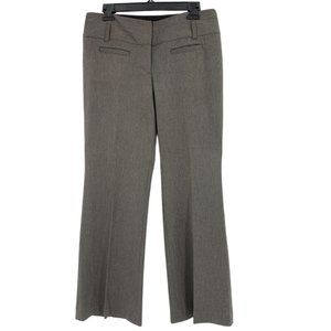 Womens Pants Express Editor Size 6 S Flare Leg Brown Knit Wide belt 2069